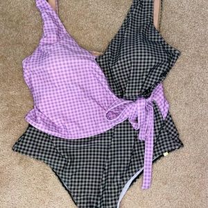 Summersalt the perfect wrap one-piece swimsuit! Like new!